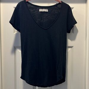 Abercrombie & Fitch Black Short Sleeve Tee